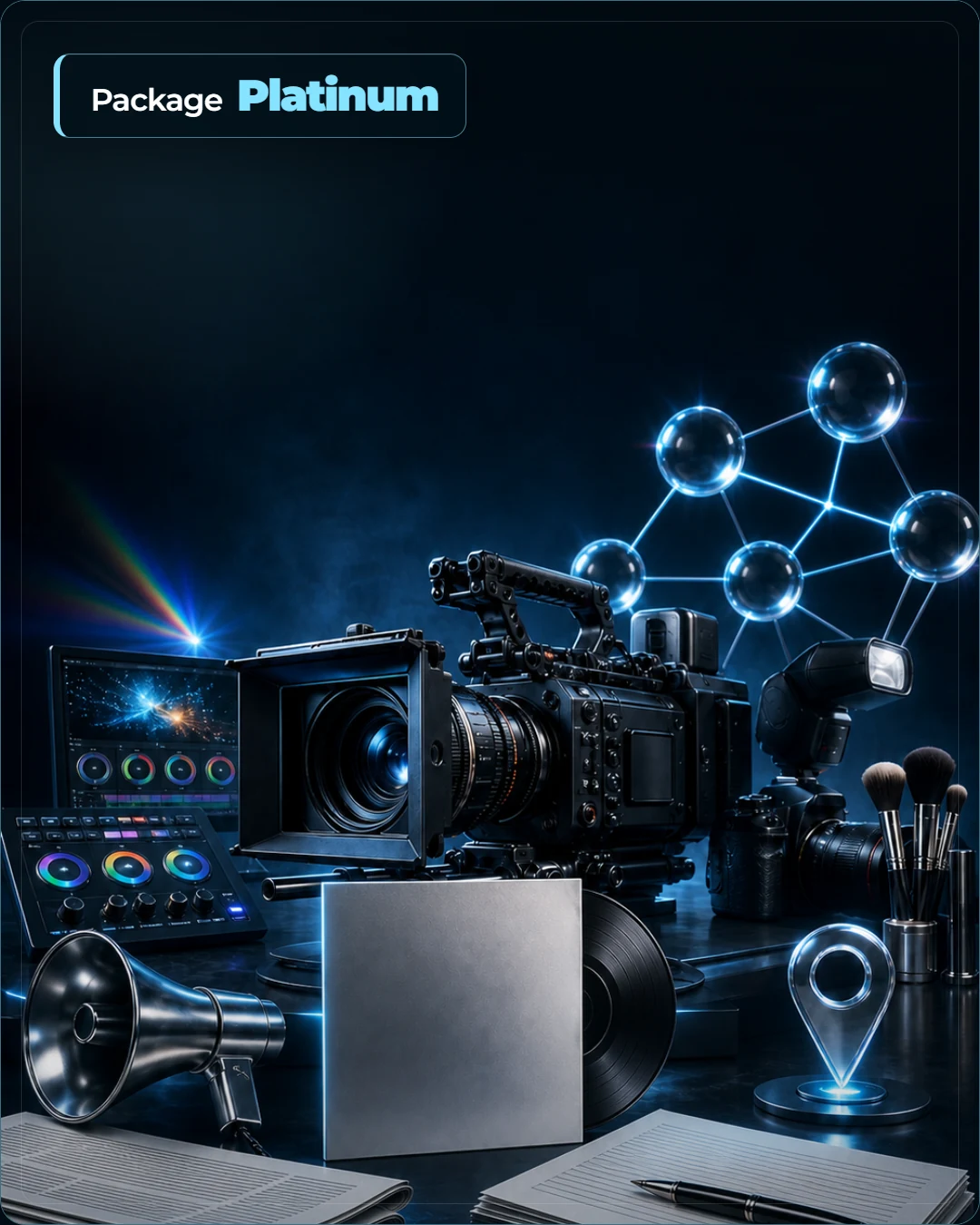 Package 03 Platinum – Musikvideo, Content, Cover, Presse und Promotion für 2.500 Euro netto